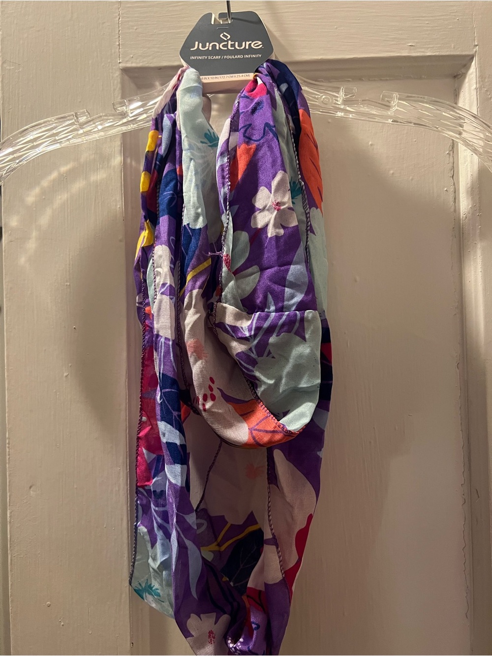 Juncture Floral Infinity Scarf - Purple Multi #work #professional